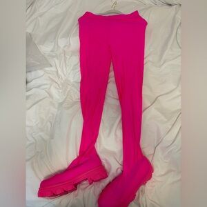 Cape Robbin Hot Pink woman's Leggings